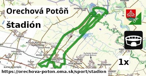 štadión, Orechová Potôň