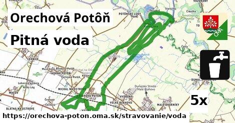 pitná voda v Orechová Potôň