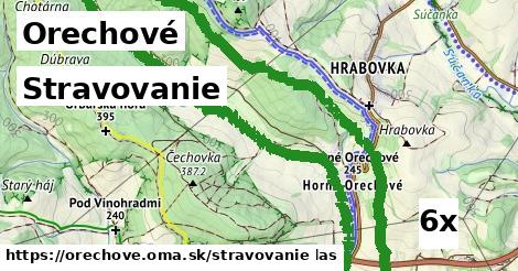 stravovanie v Orechové