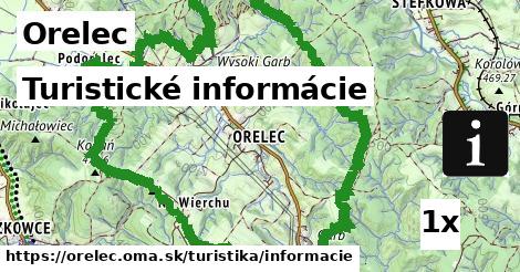 Turistické informácie, Orelec
