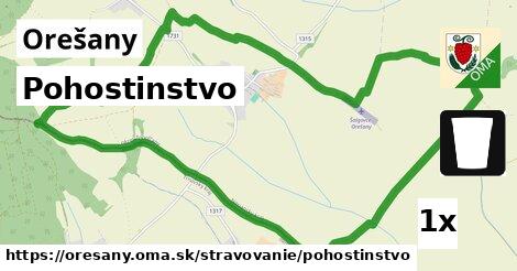 Pohostinstvo, Orešany