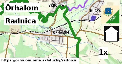 Radnica, Őrhalom