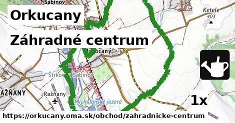 záhradné centrum v Orkucany