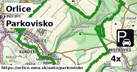 Parkovisko, Orlice