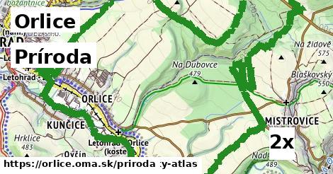 príroda v Orlice