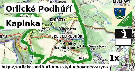 Kaplnka, Orlické Podhůří
