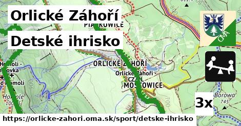 Detské ihrisko, Orlické Záhoří