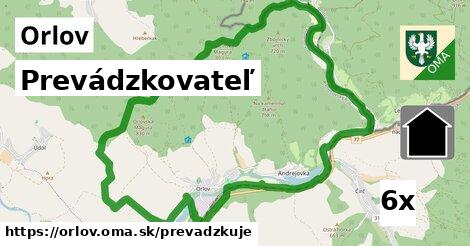 prevádzkovateľ v Orlov