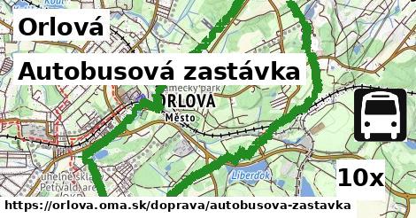 Autobusová zastávka, Orlová