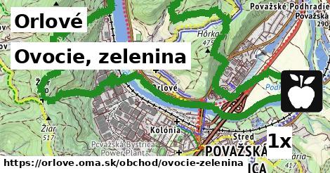 Ovocie, zelenina, Orlové