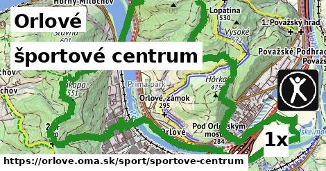 športové centrum, Orlové