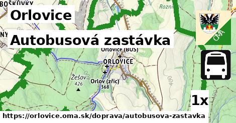 Autobusová zastávka, Orlovice