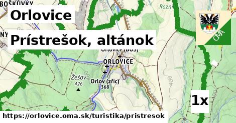 Prístrešok, altánok, Orlovice