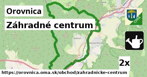 záhradné centrum v Orovnica