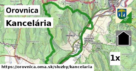 kancelária v Orovnica