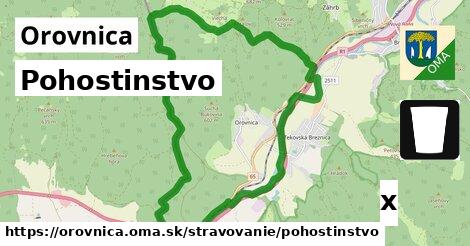 Pohostinstvo, Orovnica