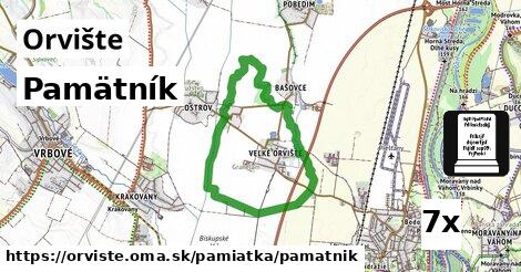 Pamätník, Orvište