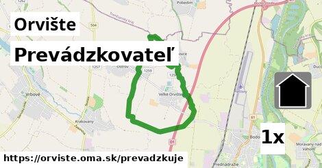 prevádzkovateľ v Orvište