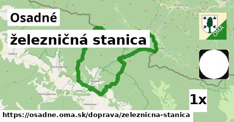 železničná stanica, Osadné