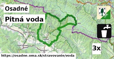 Pitná voda, Osadné