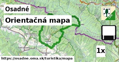 Orientačná mapa, Osadné