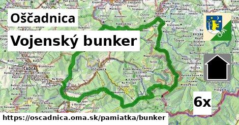 vojenský bunker v Oščadnica