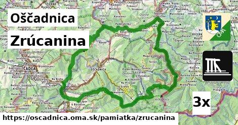 zrúcanina v Oščadnica