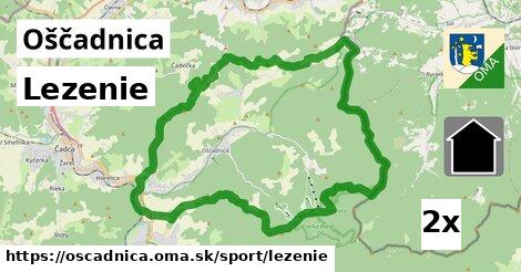 Lezenie, Oščadnica