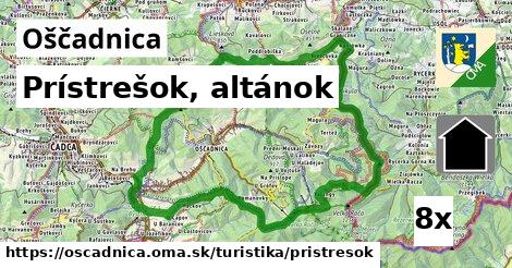 Prístrešok, altánok, Oščadnica