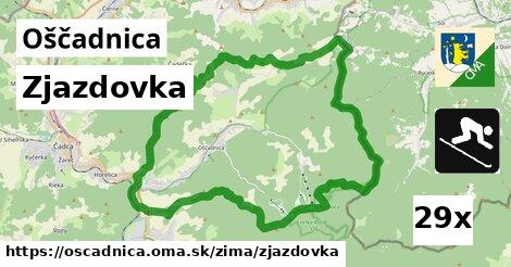 zjazdovka v Oščadnica