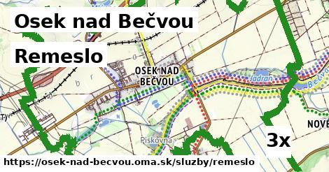 remeslo v Osek nad Bečvou