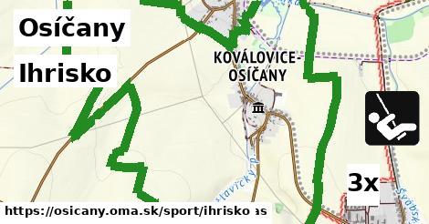 ihrisko v Osíčany