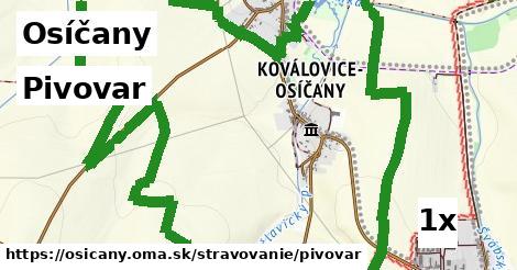 Pivovar, Osíčany