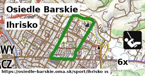 Ihrisko, Osiedle Barskie