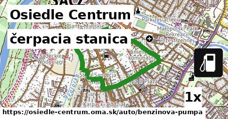 čerpacia stanica, Osiedle Centrum