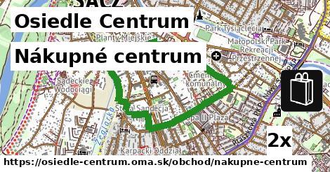 nákupné centrum v Osiedle Centrum