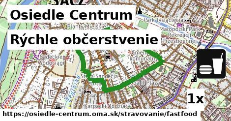 Rýchle občerstvenie, Osiedle Centrum