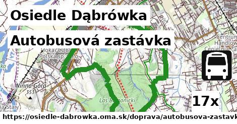 Autobusová zastávka, Osiedle Dąbrówka