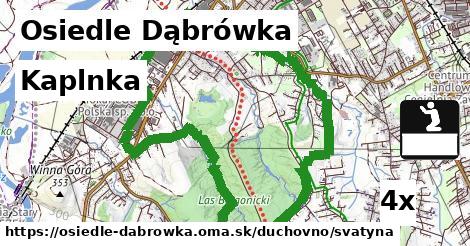 Kaplnka, Osiedle Dąbrówka