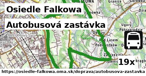 Autobusová zastávka, Osiedle Falkowa