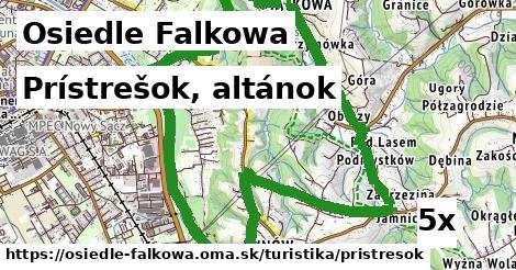 Prístrešok, altánok, Osiedle Falkowa