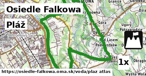 Pláž, Osiedle Falkowa