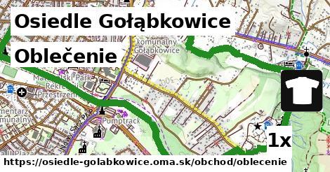 Oblečenie, Osiedle Gołąbkowice