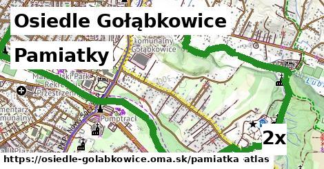 pamiatky v Osiedle Gołąbkowice