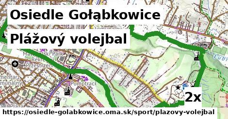 plážový volejbal v Osiedle Gołąbkowice