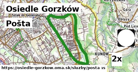 Pošta, Osiedle Gorzków