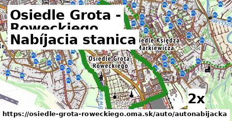 Nabíjacia stanica, Osiedle Grota - Roweckiego