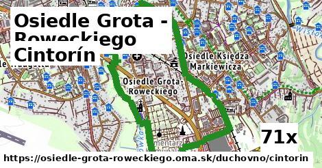 cintorín v Osiedle Grota - Roweckiego