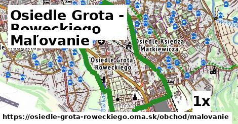 Maľovanie, Osiedle Grota - Roweckiego