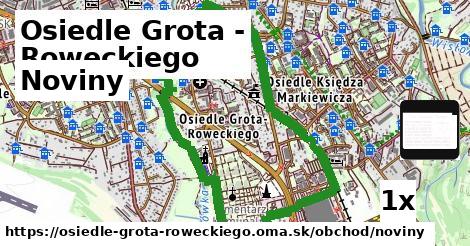 noviny v Osiedle Grota - Roweckiego